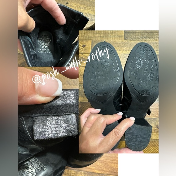 Vince Camuto Block Heel Ankle Boot - Picture 4 of 6